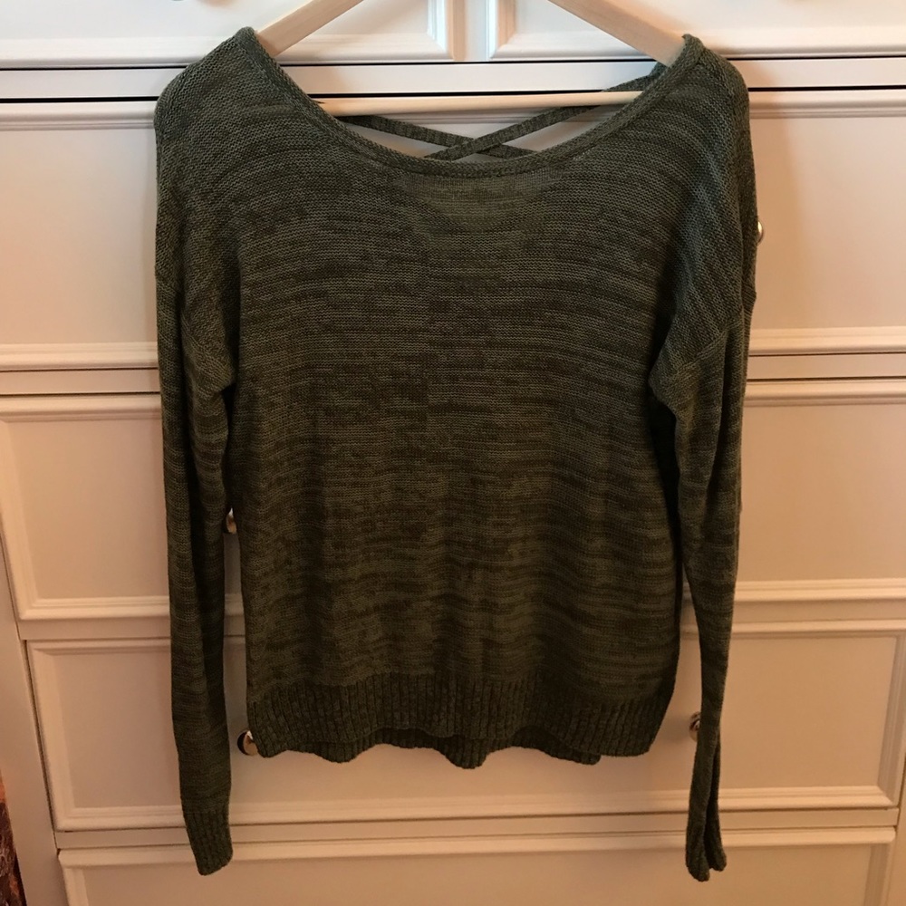 SO Dark Green Sweater